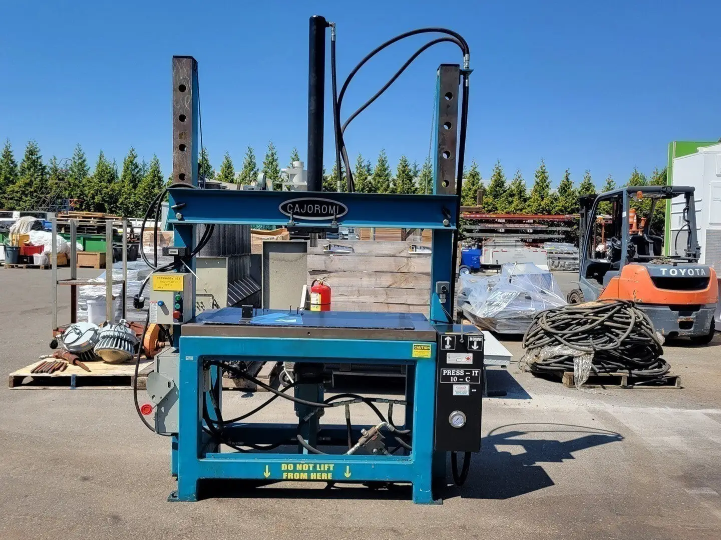 Used 2006 CAJOROMI PRESS-IT 10/C H-Frame Presses British Columbia CA | Lenmark #280001