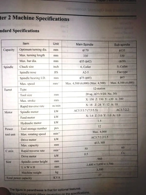 2004 TAKAMAZ XY-120 5-Axis or More CNC Lathes | Murphy Machinery (11)