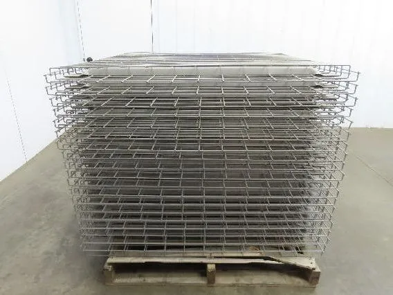 New Pallet Rack Wire Deck 48x46" Waterfall 3 Flared Channel Racking 2500lb Mesh