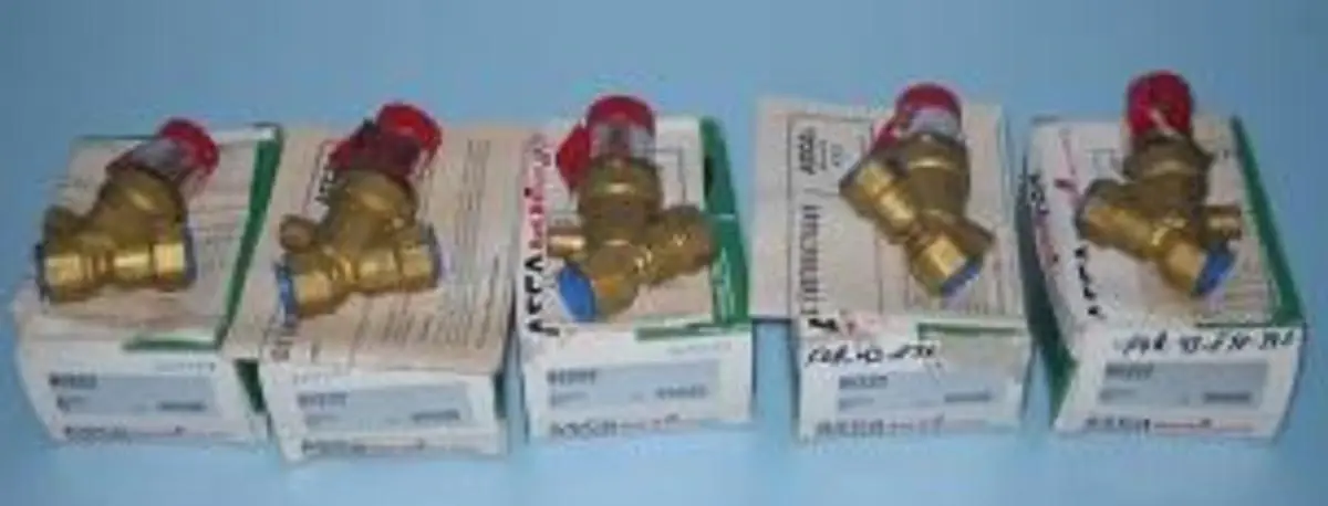 QTY. 6. ASCO REDHAT VALVES CAT# V0222 FORM# V5500R...