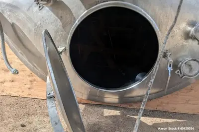 Used DCI Twin Motion Kettle, 3,000 Gallon | 316 Stainless Steel | Jacketed 150 PSI | Twin Agitators with Scrapers | Built 2007 | NB# 6749