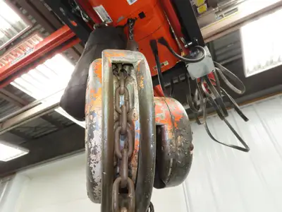 CM Model M Cyclone 1 Ton 2000Lb Manual Chain Fall Hand Hoist 39' Lift