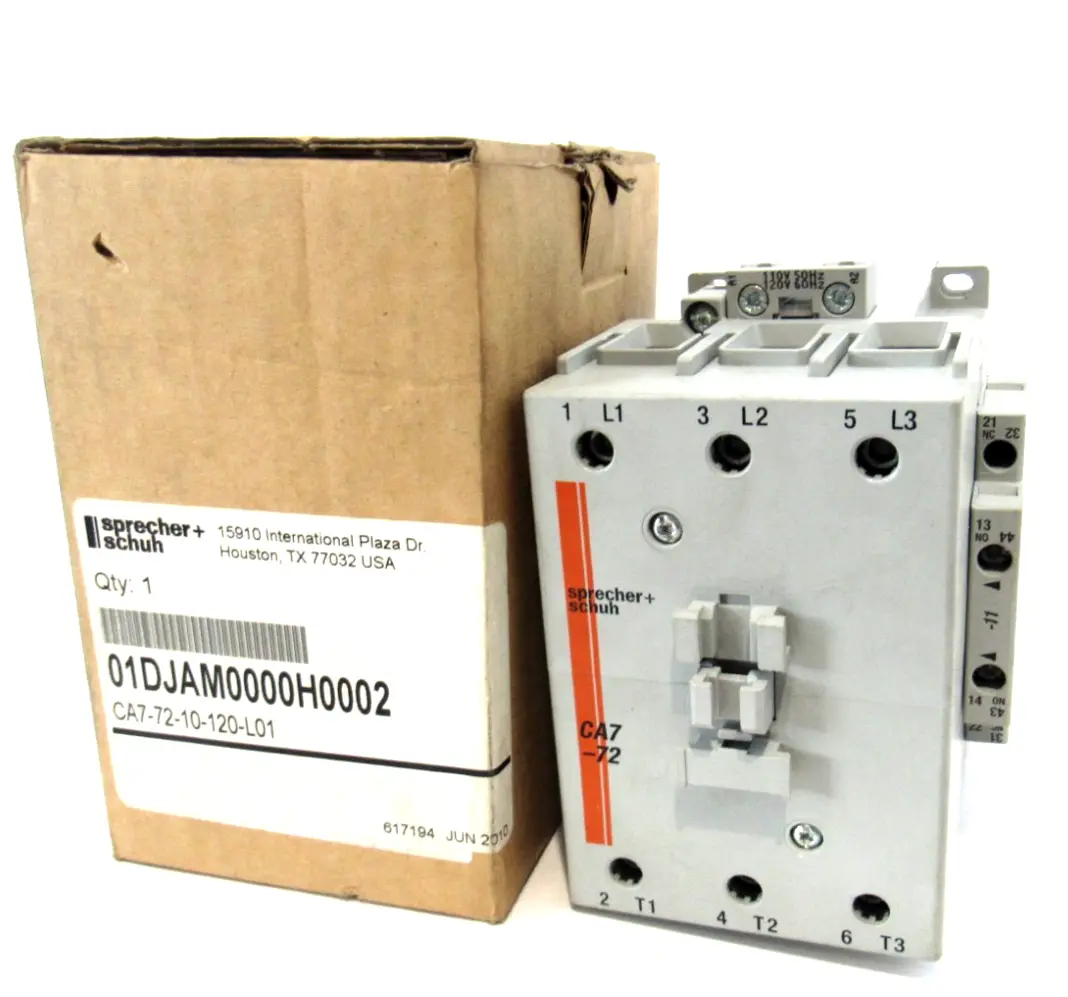NEW SPRECHER & SCHUH CA7-72-10-120-L01 CONTACTOR CA77210120L01