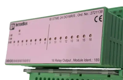 NEW PHOENIX CONTACT IB ST 24 DO16R/S INPUT MODULE 2721112 IBST24DO16RS