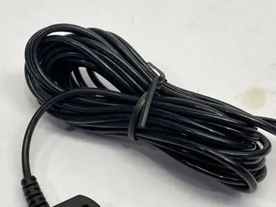 USED TRANSFORMING TECHNOLOGIES LOW PROFILE COMMON GROUND POINT CORD 10MM MALE