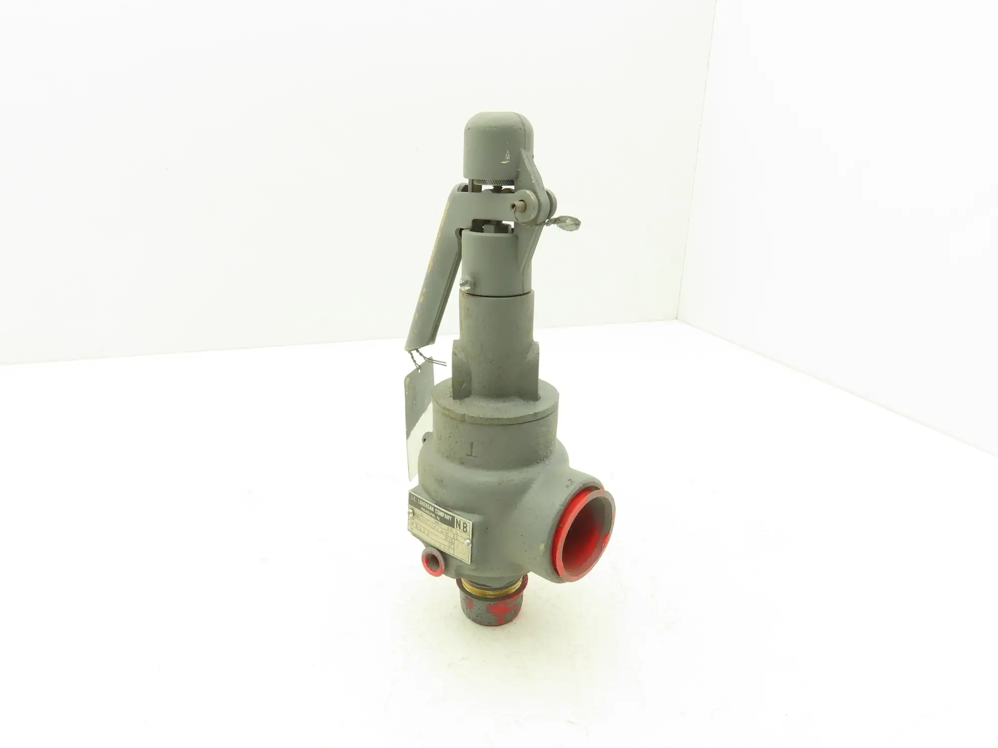 J.E. Lonergan EIFF-E2JAM11 Safety Relief Valve Size 1 365PSI 1-1/4" x 1" NPT