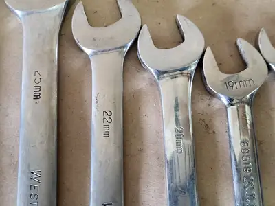 7mm - 32mm Combination Wrench Set (16pcs)