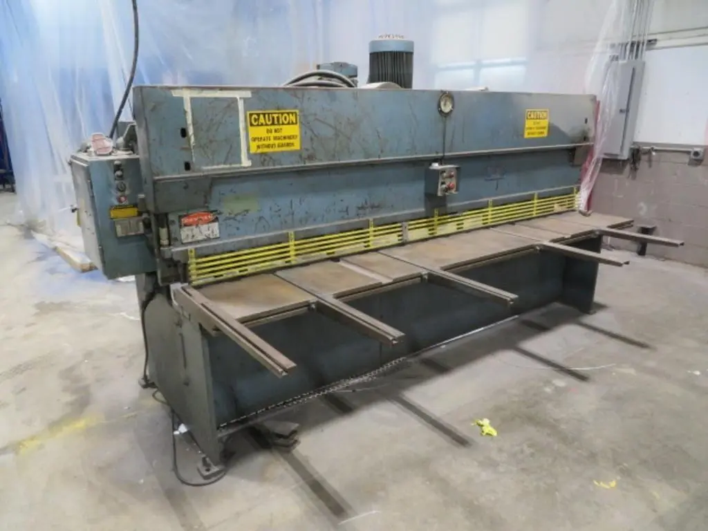 10' X 14 GAUGE PULLMAX URSVIKEN HYDRAULIC POWER SHEAR: YOBRO #25207