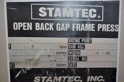 USED 1995 STAMTEC G1-160
