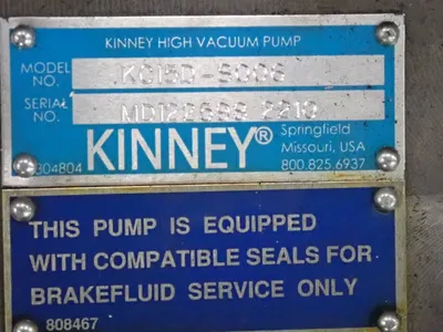 USED KINNEY KC15DS006