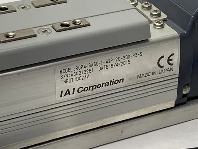 USED IAI IAI RCP4-SA5C-I-42P-20-300-P3-S RCP4