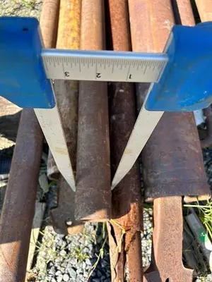 Used AFTERMARKET 9' 4" FLAT-BOTTOM BAILER FOR CABLE TOOL Tooling & Accessories (Other) Pennsylvania US | East West Machinery & Drilling #1417501