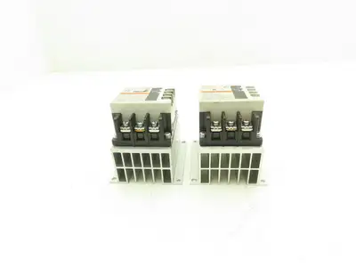 Fuji Electric SS302E-3Z-D3 Solid State Contactor Relay 240VAC 60Hz .3A Lot of 2