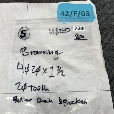 New | in-Stock Browning 4020X1-1/2 Miscellaneous Equipment (Metalworking) California US | Davliegogo LLC #1707153