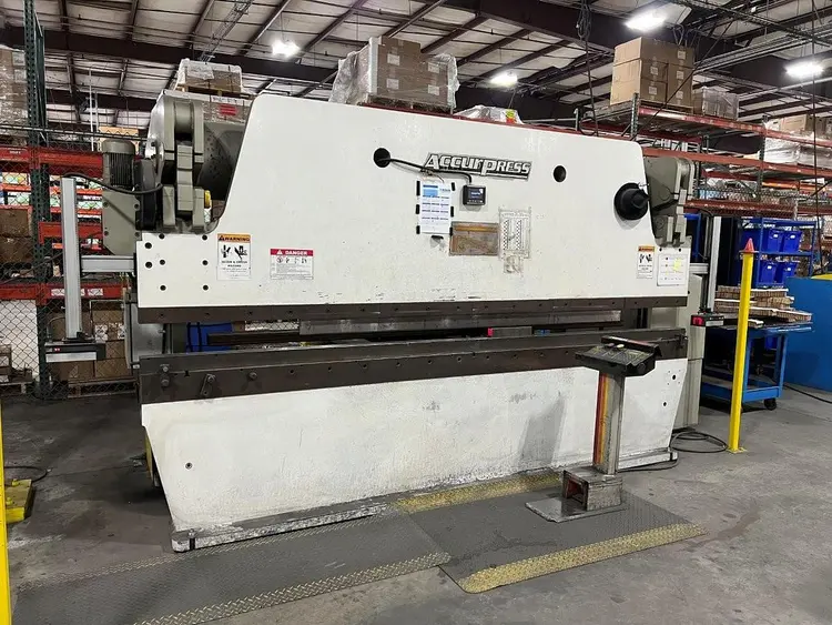 Used ACCURPRESS 717512 Press Brakes California US | MANUFACTURING SOLUTIONS #301023