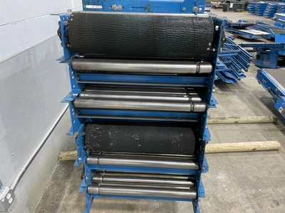 Interlake Roller Conveyer set, Width: 24", Length: 60', w/ motor