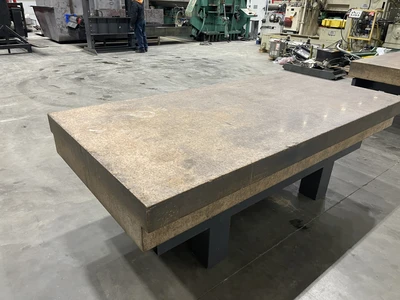 Granite Surface Plate, 96″ x 48″ x 33-1/2″
