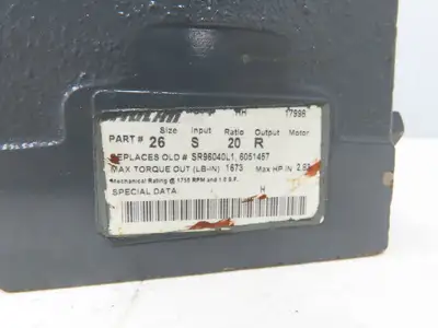 Used DODGE TIGEAR _UNKNOWN_ Speed Reducers Indiana US | Arrow Industrial #1409220