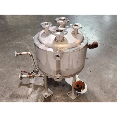 40 Gallon Stainless Steel Jacketed Kettle Tank