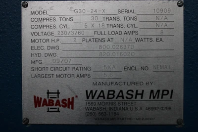 USED 2007 Wabash MPI Genesis G3-24-X