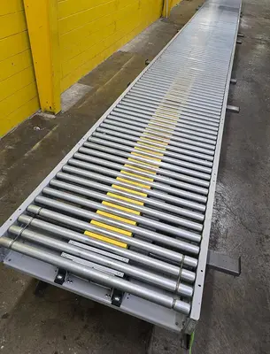 Used HYTROL ABLR CONVEYOR Roller Conveyors Wisconsin US | Packer City Sales #1304196