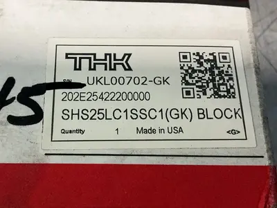 New | in-Stock THK SHS25LC1SSC1(GK) Linear Guides Ohio US | HGR 24 #1549607