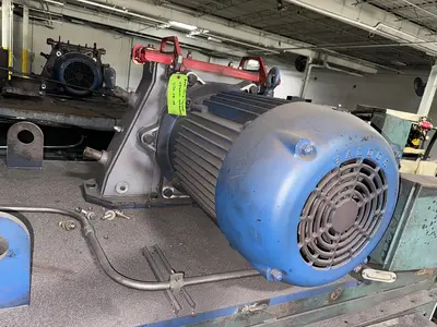 USED WHEELABRATOR 14 SUPER II TUMBLE BLAST FINISHING MACHINE