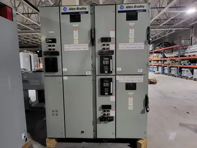 5kV/1200A Medium Voltage MCC Double Structure w/ Motor Protection Relays