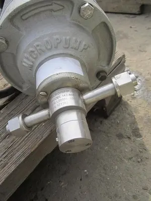 Pump, Gear, 1/2 HP, S/st, Micro, Mdl 142-000-110, #S739564
