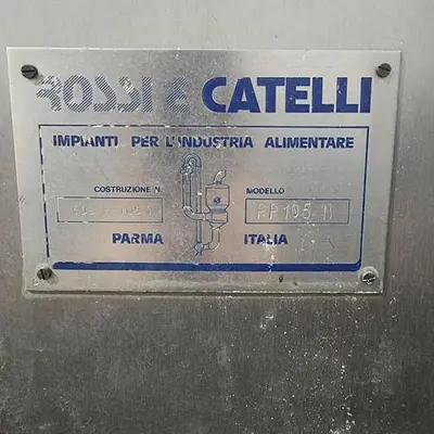 USED 1996 ROSSI & CATELLI PISTON PUMP: PP10511; C-TANK: VC/2000