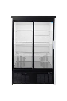 181-0001 Habco SE40eHC Sliding Glass Display Self-Contained Cooler