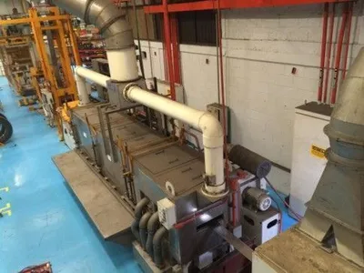 WATERBURY FARREL 16" x 28" x 24" 4 HI REVERSING ROLLING MILL (14690) ROLLING MILLS, 4-HI | Machinery International LLC (10)