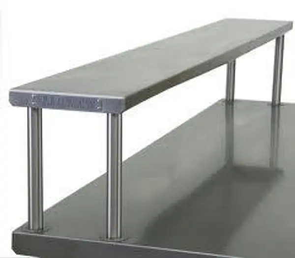 SINGLE OVER SHELF - ONE LEVEL - ADD ON - CLICK HERE FOR PRICES AND LENGTHS