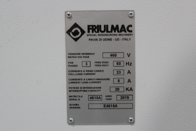 Friulmac Floormat C-002 Double End Cut-Off - 2019!