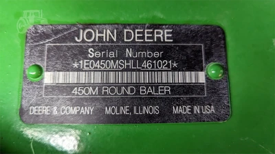 USED JOHN DEERE 450M SILAGE