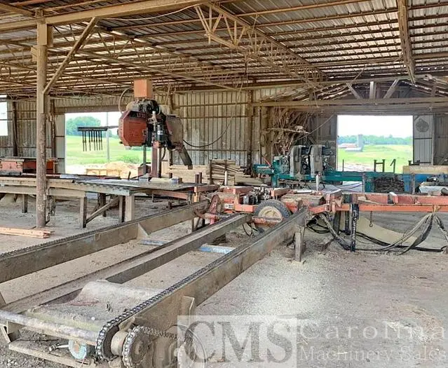 Used WOOD-MIZER LT70, RESAW, COMPLETE MILL Woodworking Complete Operations PY | CAROLINA MACHINERY SALES #422046