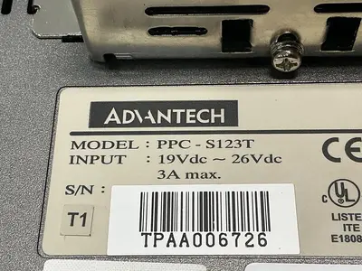 USED ADVANTECH PPC-S123T