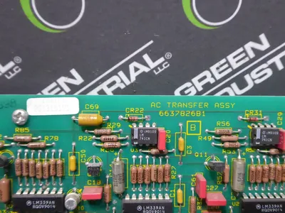 Bailey Controls 6637827B1 infi 90 AC Transfer Module Card BlTr Used
