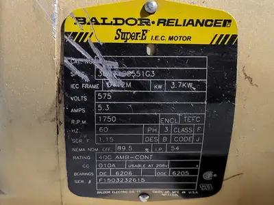 USED BALDOR 36M718S551G3