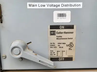 Power Distribution Center (PDC), 1600A Main, 2-400A & 4-100A