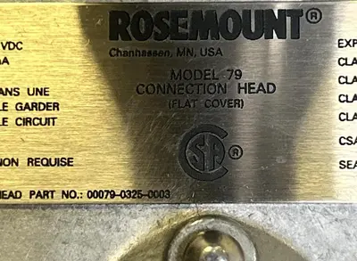 New | in-Stock ROSEMOUNT 00079-0325-0003 Sensors Ohio US | Surplus Asset Holdings #1247352