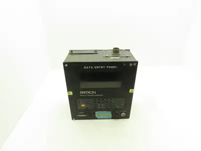 Pertron Controls Data Entry Control Panel with Fujitsu Screen FPC4012NRUL-01