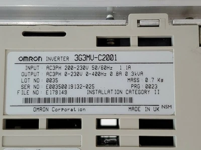 NEW Omron 3G3MV-C2001