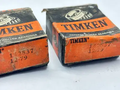 142537 12-79 | Timken  Tapered Roller Bearing LOT OF 2 - New Other