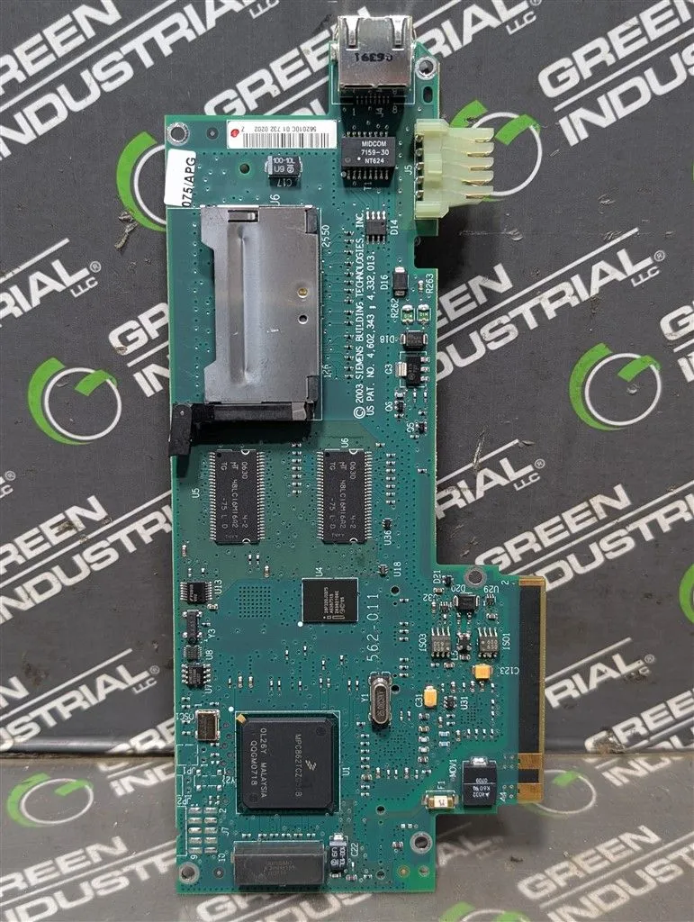 Siemens / Apogee Automation 562-011 Open Processor Module Control Board Used