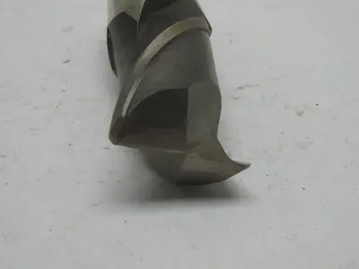 8-E 2" Right Hand 2 Flute HSS 3" Cut End mill 2" combination shank