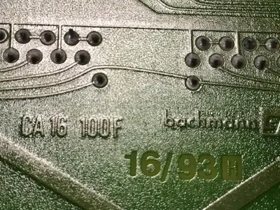 USED BACHMANN ELECTRONIC CA16100E