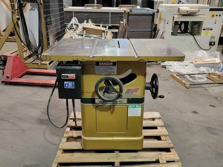Used POWERMATIC 66 Woodworking Table Saws British Columbia CA | Lenmark #1426165