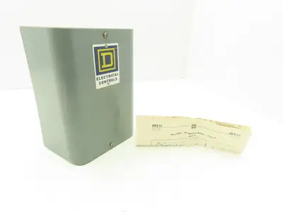Square D 8501 A0-30 Solid State Overload Relay SER C 600V 12V Coil