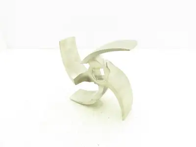 316L Stainless Centrifugal Pump Impeller 4-Blade 1"Square Bore 8"OD IM-328